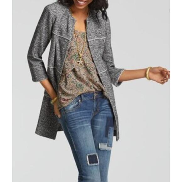 CAbi 5299 The Times Long Jacket Overcoat Size XS - Picture 3 of 7